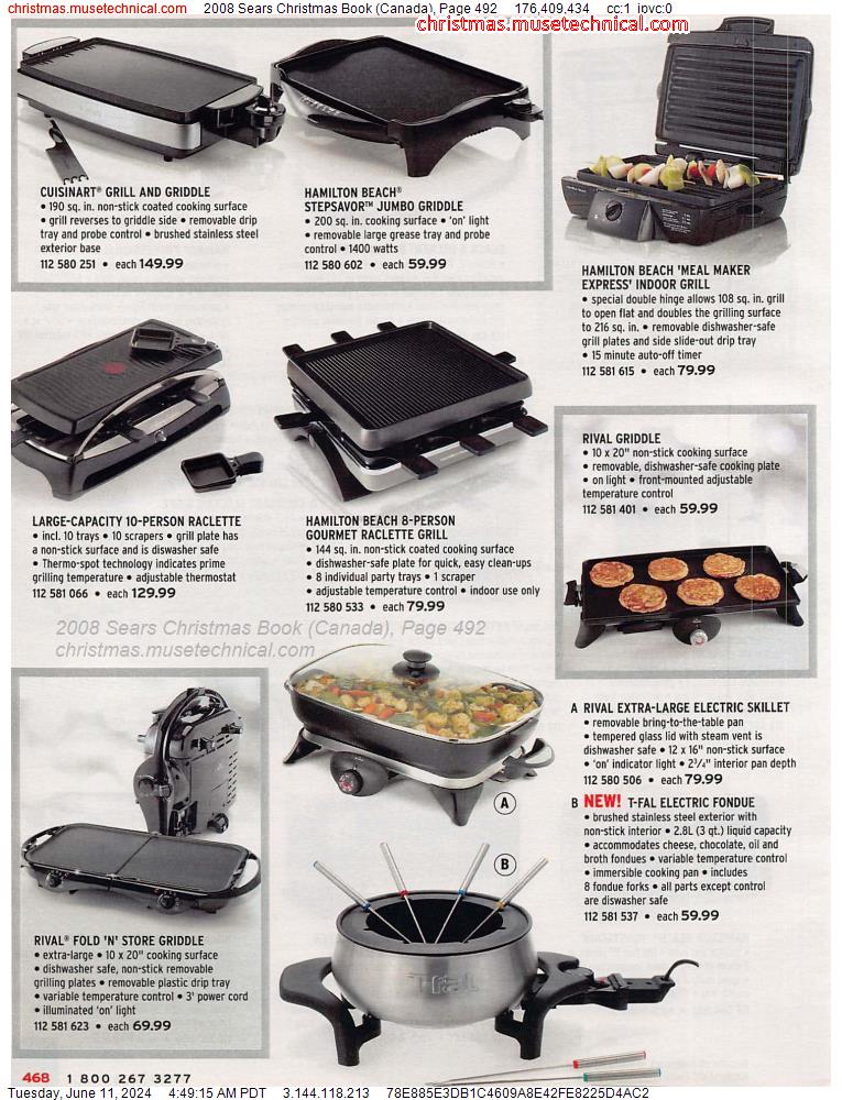 2008 Sears Christmas Book (Canada), Page 492