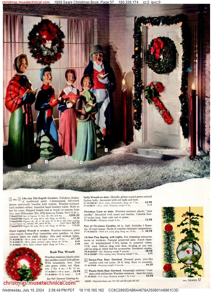 1959 Sears Christmas Book, Page 57