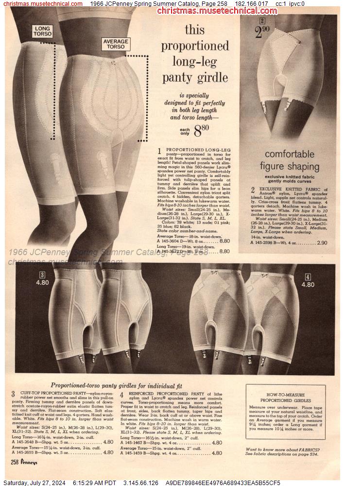 1966 JCPenney Spring Summer Catalog, Page 258