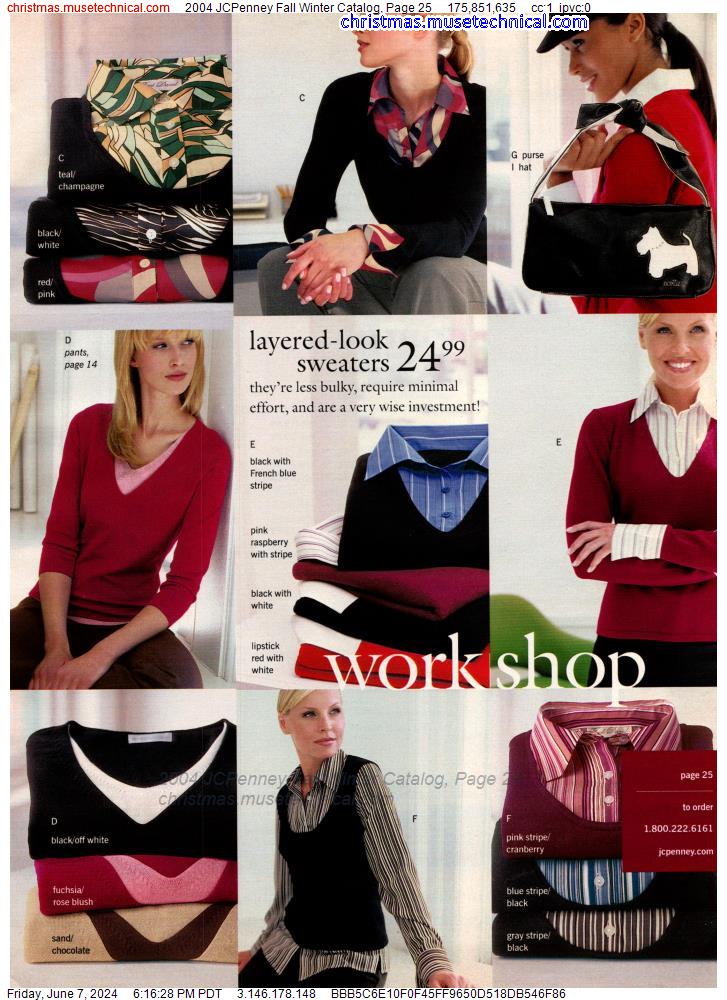 2004 JCPenney Fall Winter Catalog, Page 25