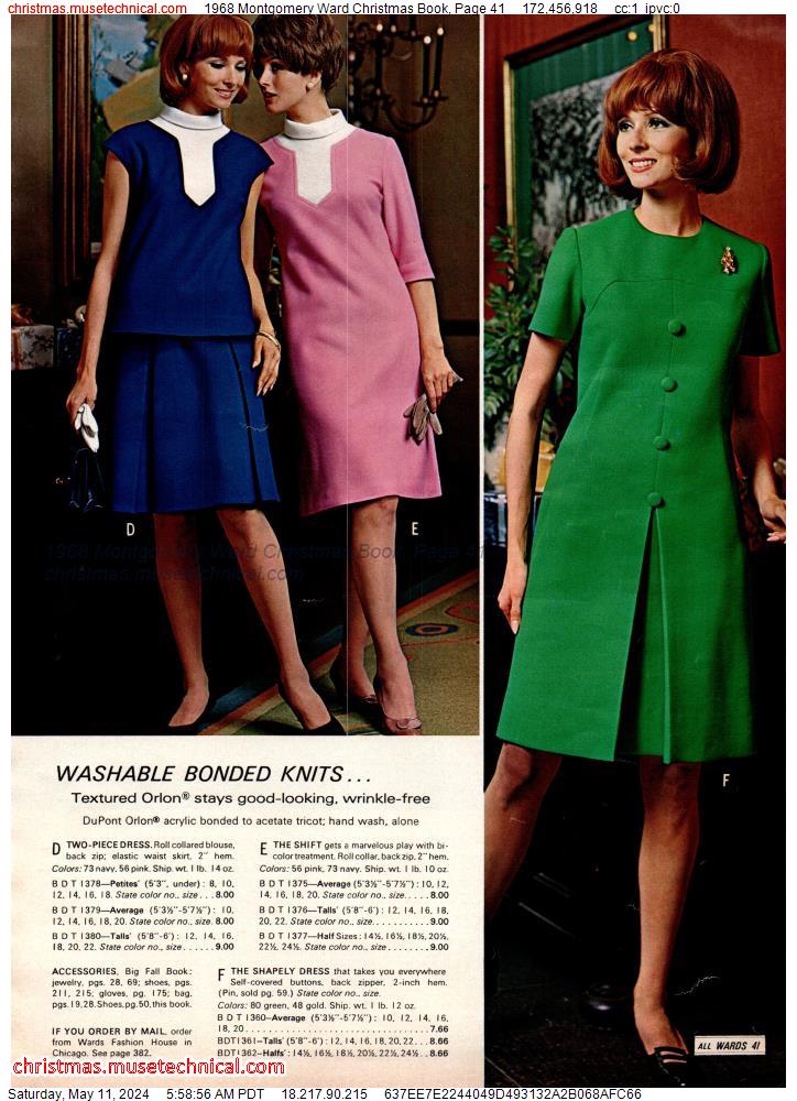 1968 Montgomery Ward Christmas Book, Page 41