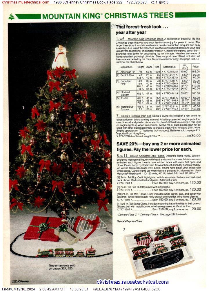 1986 JCPenney Christmas Book, Page 322