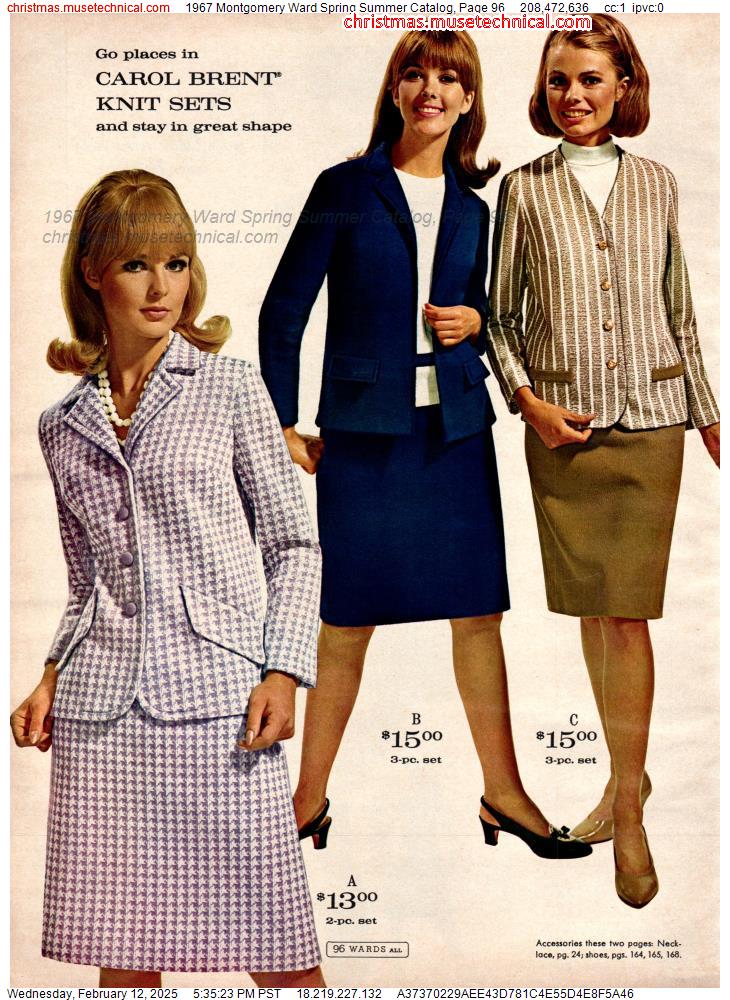 1967 Montgomery Ward Spring Summer Catalog, Page 96