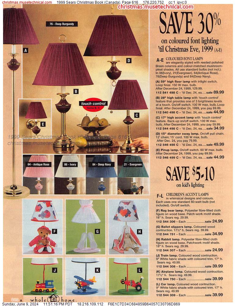 1999 Sears Christmas Book (Canada), Page 616