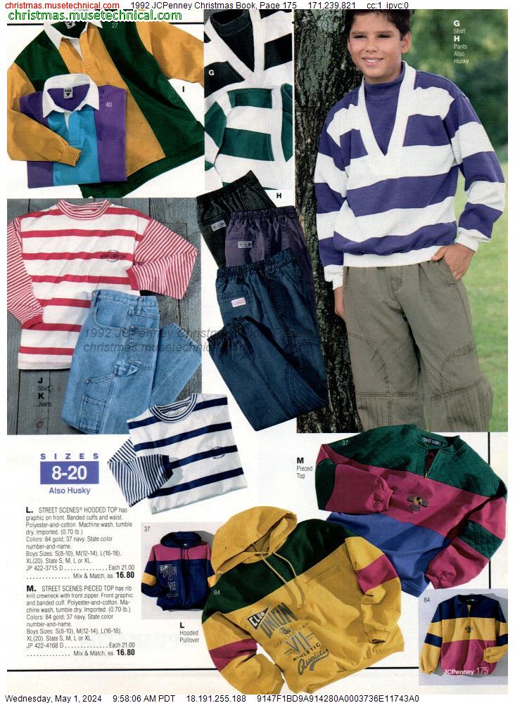 1992 JCPenney Christmas Book, Page 175