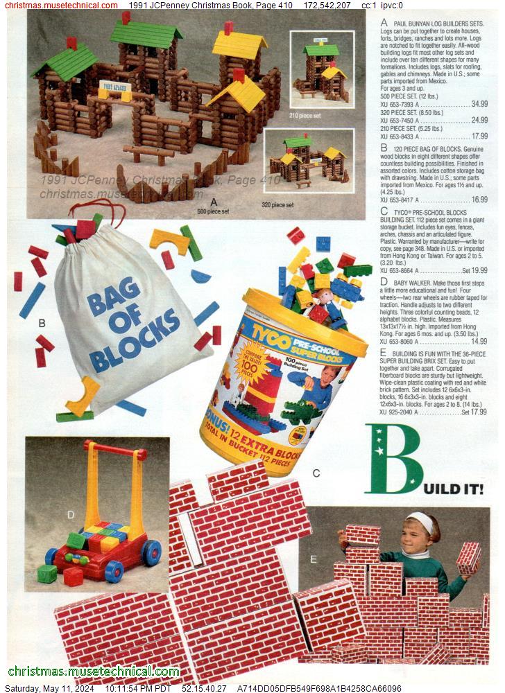 1991 JCPenney Christmas Book, Page 410