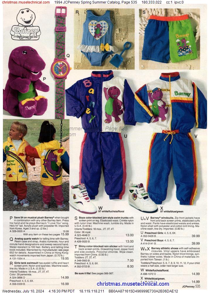 1994 JCPenney Spring Summer Catalog, Page 535