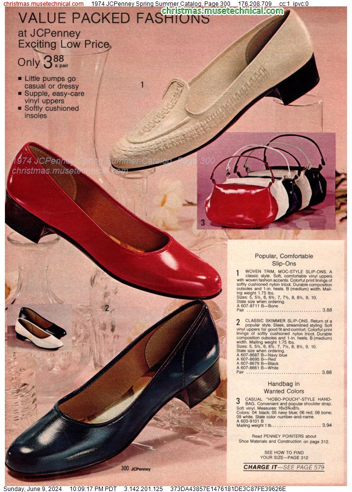1974 JCPenney Spring Summer Catalog, Page 300