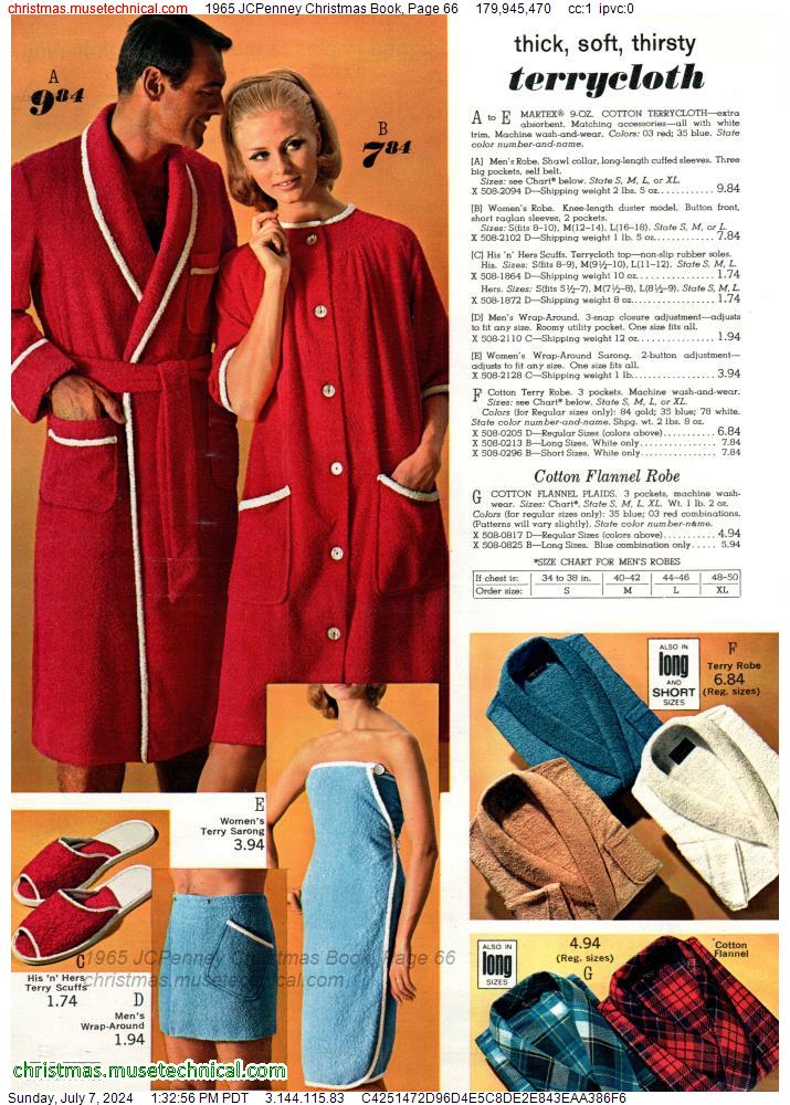 1965 JCPenney Christmas Book, Page 66