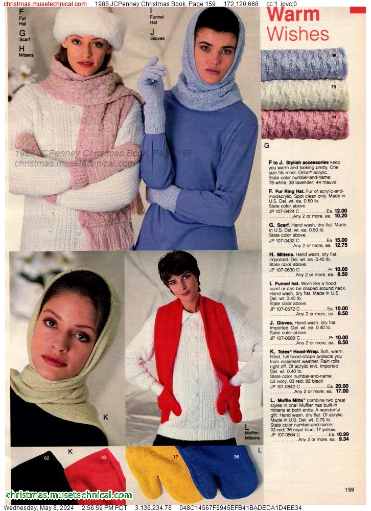 1988 JCPenney Christmas Book, Page 159