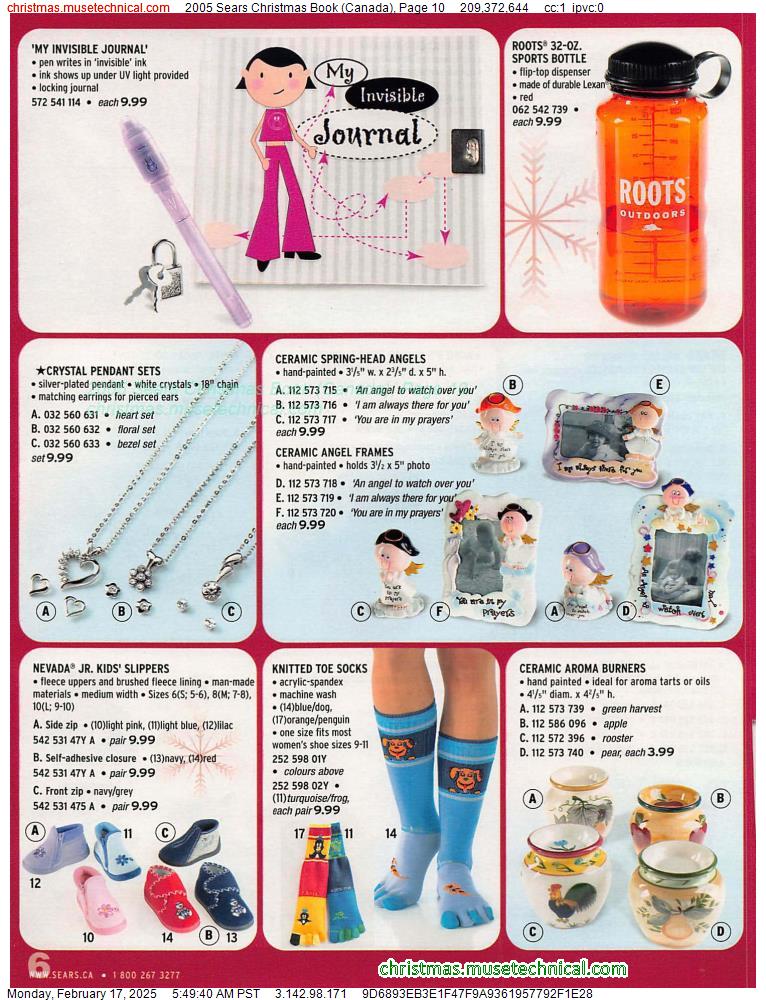 2005 Sears Christmas Book (Canada), Page 10