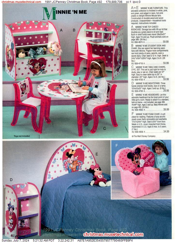 1991 JCPenney Christmas Book, Page 492
