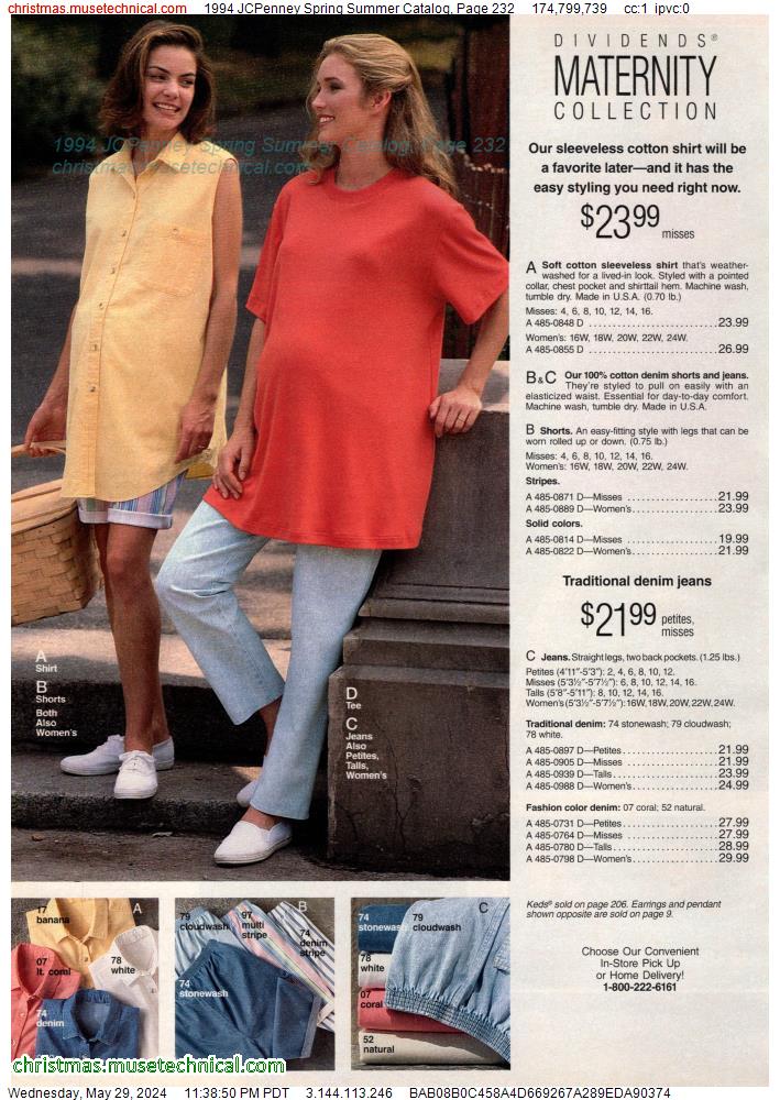 1994 JCPenney Spring Summer Catalog, Page 232