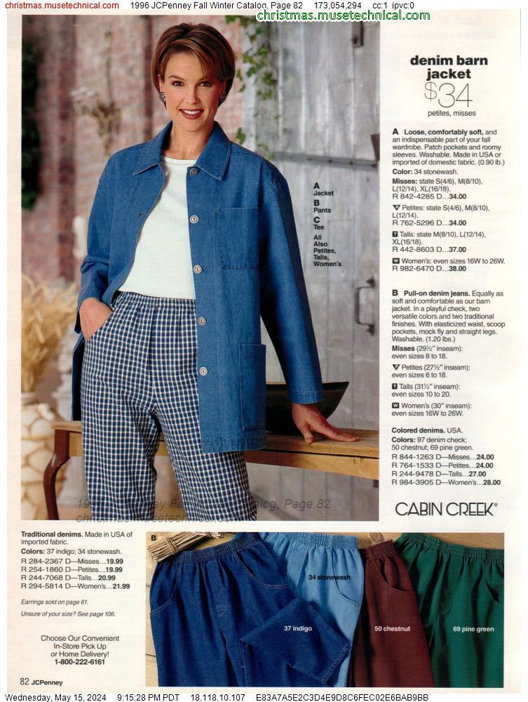 1996 JCPenney Fall Winter Catalog, Page 82