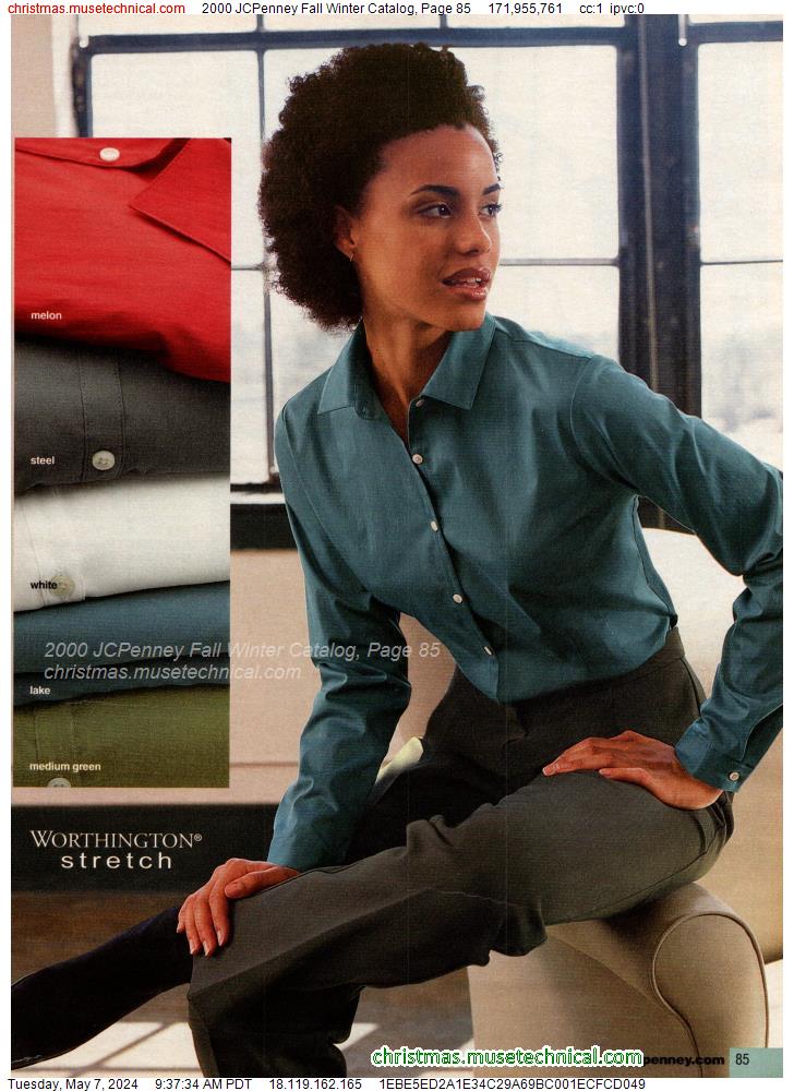 2000 JCPenney Fall Winter Catalog, Page 85