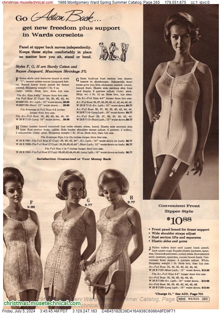 1966 Montgomery Ward Spring Summer Catalog, Page 265
