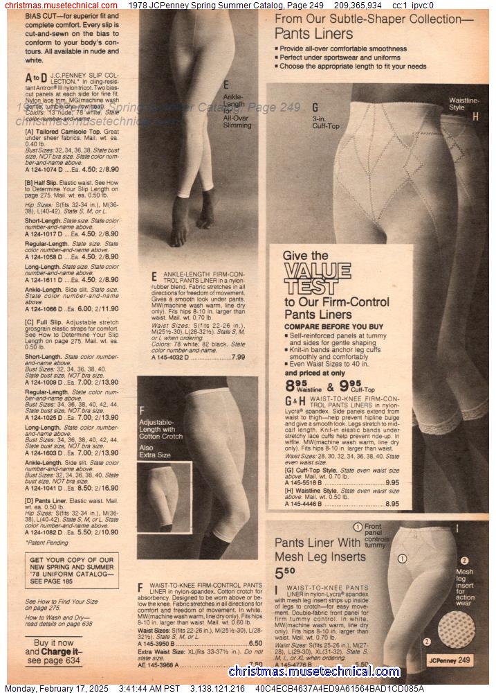 1978 JCPenney Spring Summer Catalog, Page 249