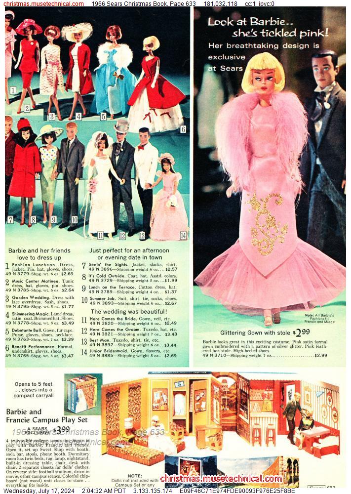 1966 Sears Christmas Book, Page 633
