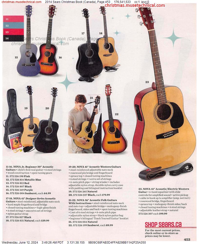 2014 Sears Christmas Book (Canada), Page 453