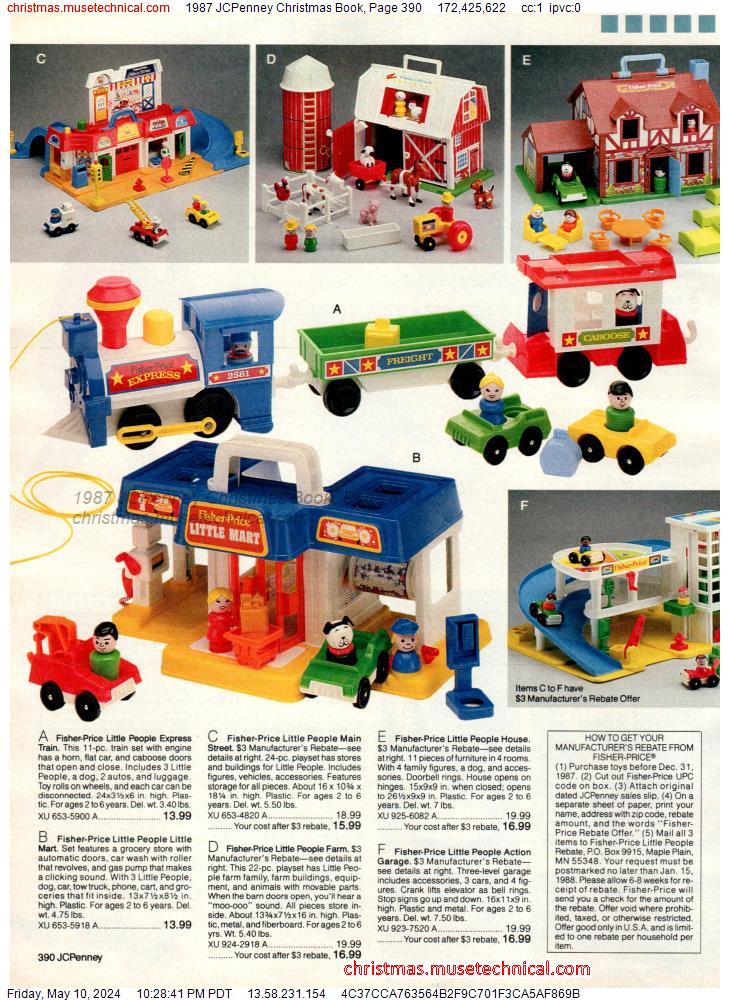 1987 JCPenney Christmas Book, Page 390