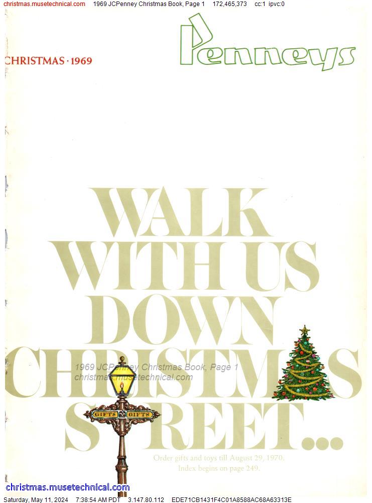 1969 JCPenney Christmas Book, Page 1