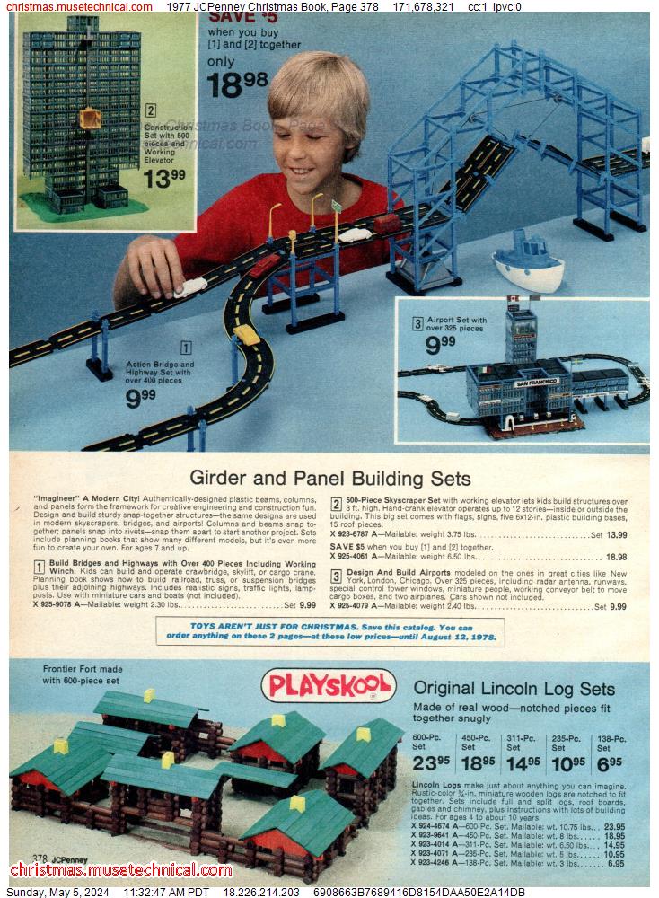 1977 JCPenney Christmas Book, Page 378
