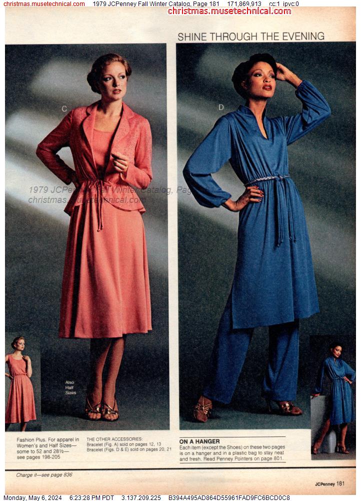 1979 JCPenney Fall Winter Catalog, Page 181
