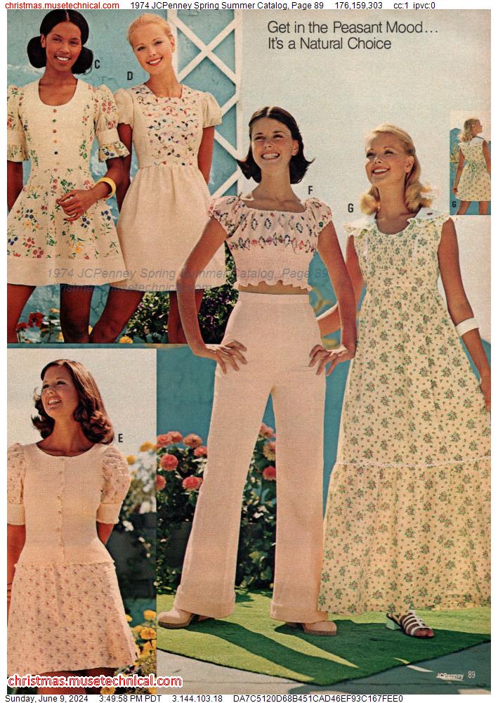 1974 JCPenney Spring Summer Catalog, Page 89