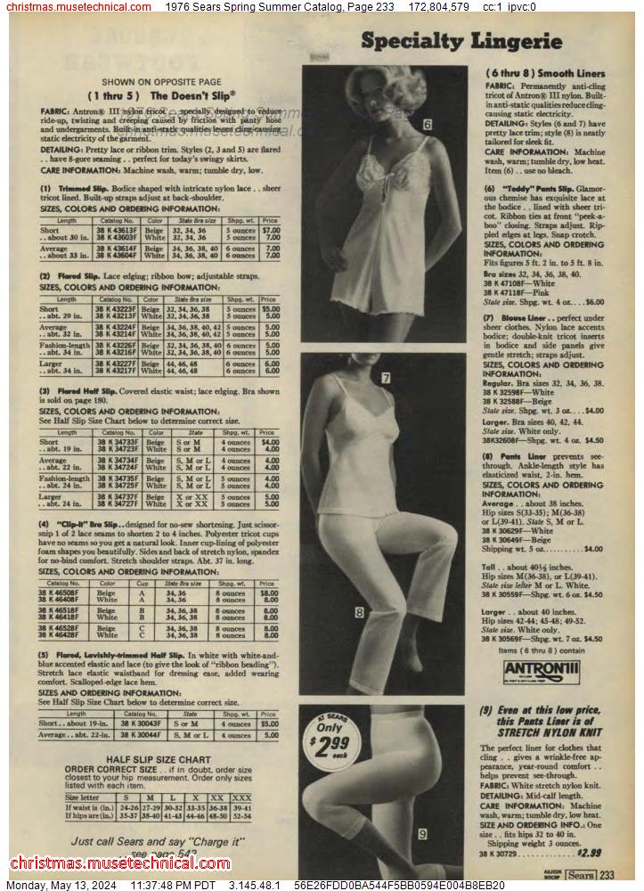 1976 Sears Spring Summer Catalog, Page 233