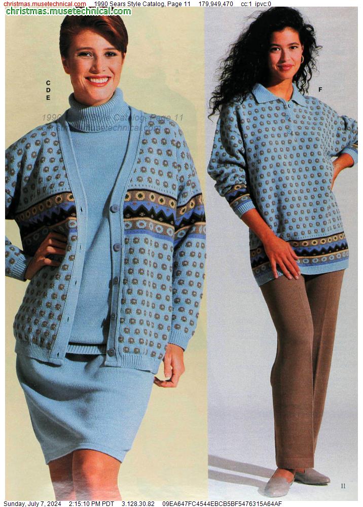1990 Sears Style Catalog, Page 11