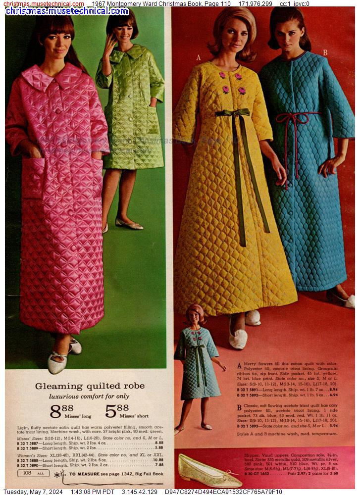 1967 Montgomery Ward Christmas Book, Page 110