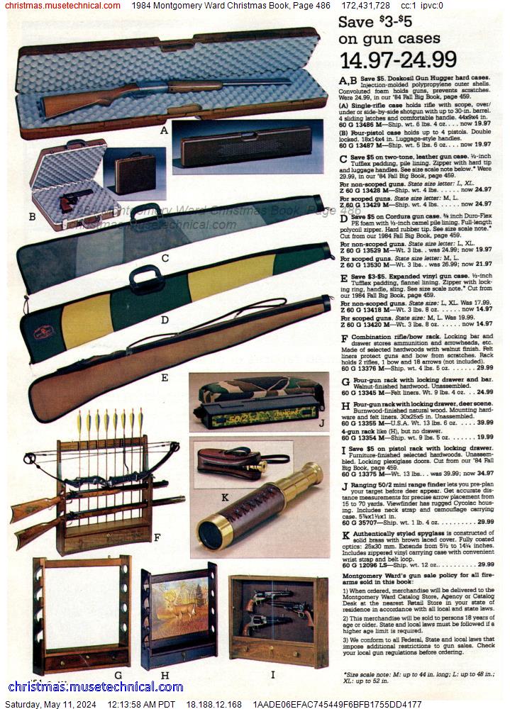 1984 Montgomery Ward Christmas Book, Page 486
