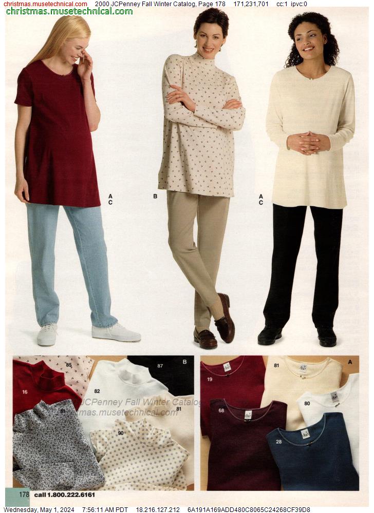 2000 JCPenney Fall Winter Catalog, Page 178
