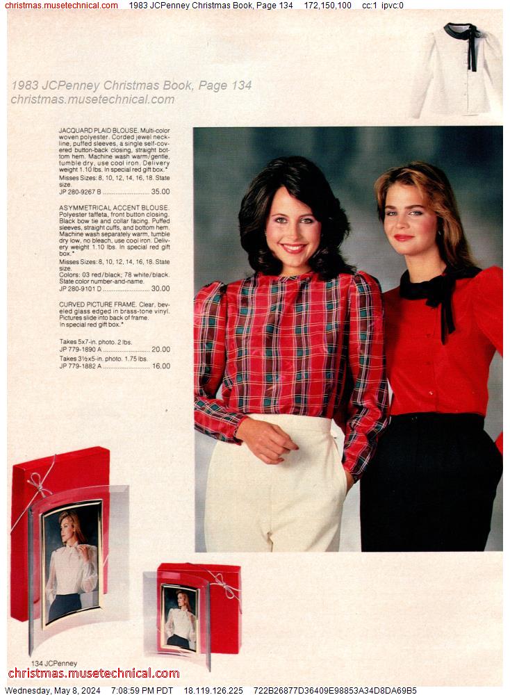 1983 JCPenney Christmas Book, Page 134