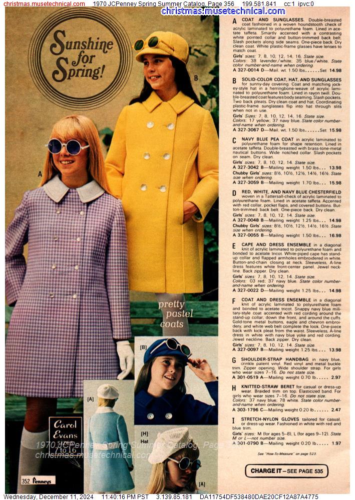 1970 JCPenney Spring Summer Catalog, Page 356