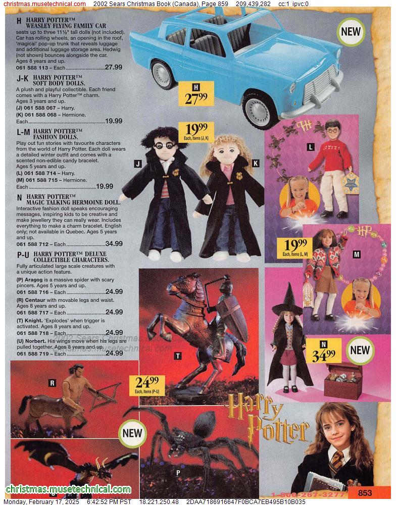 2002 Sears Christmas Book (Canada), Page 859