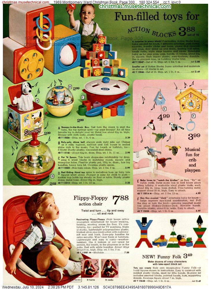 1969 Montgomery Ward Christmas Book, Page 300