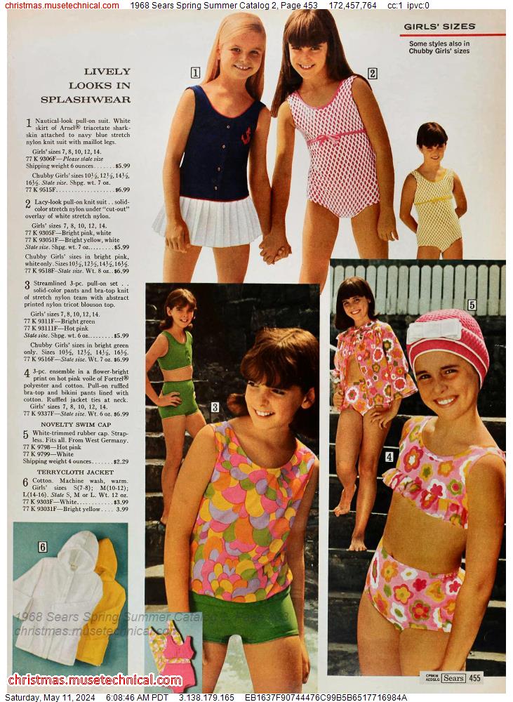 1968 Sears Spring Summer Catalog 2, Page 453