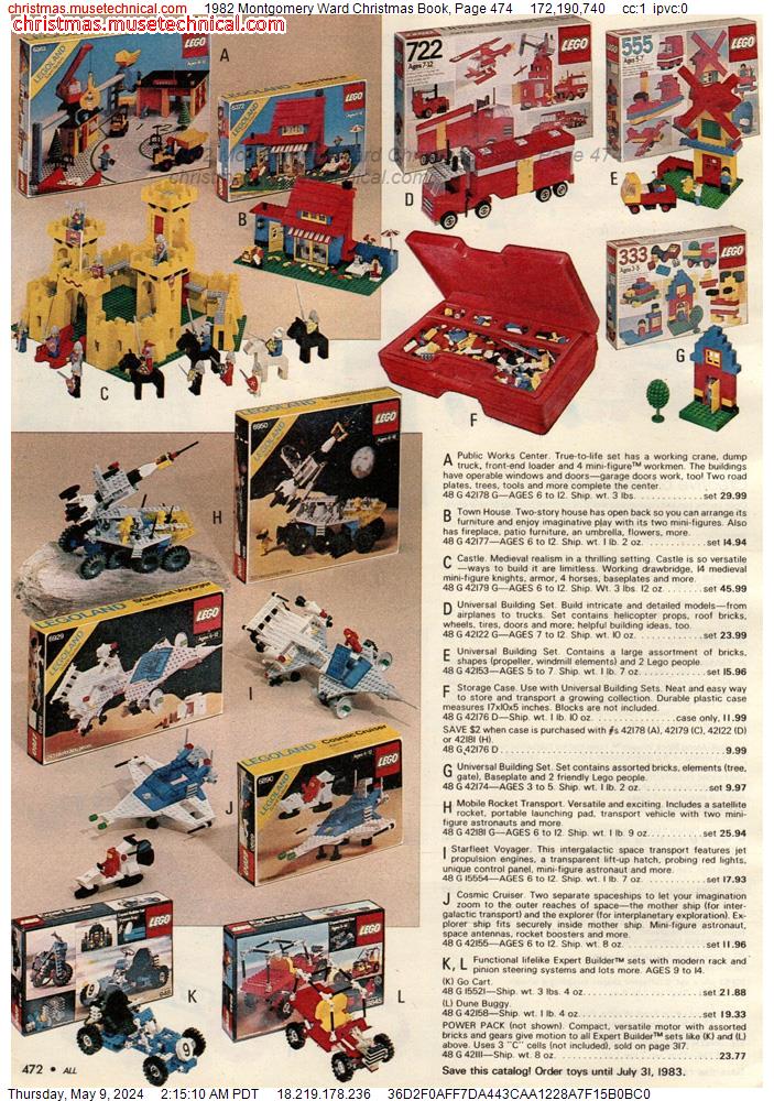 1982 Montgomery Ward Christmas Book, Page 474