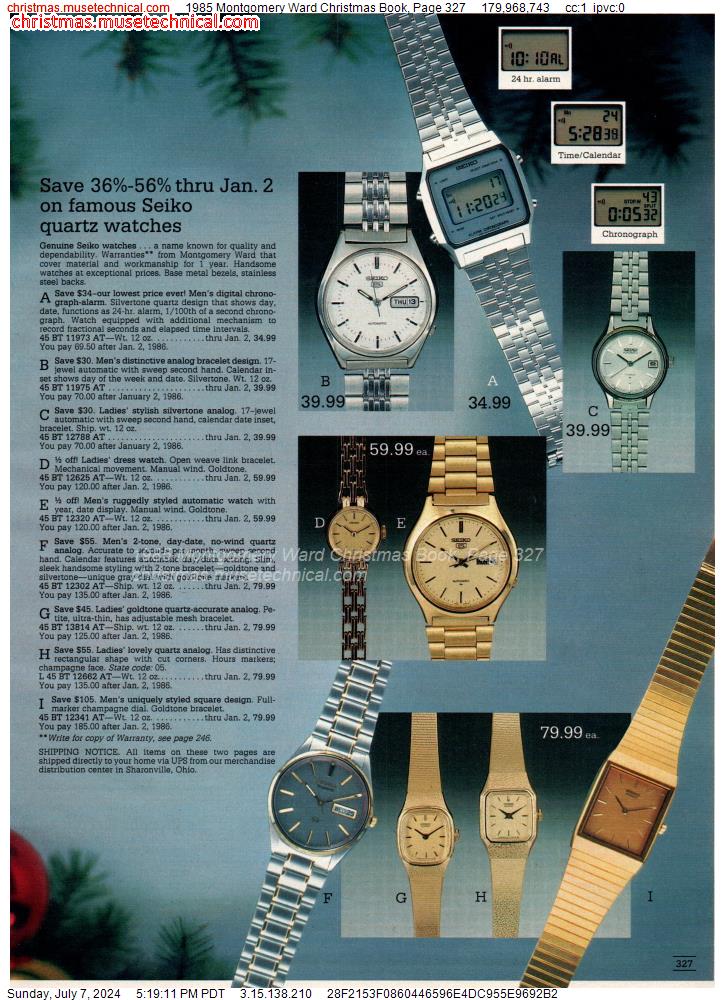 1985 Montgomery Ward Christmas Book, Page 327