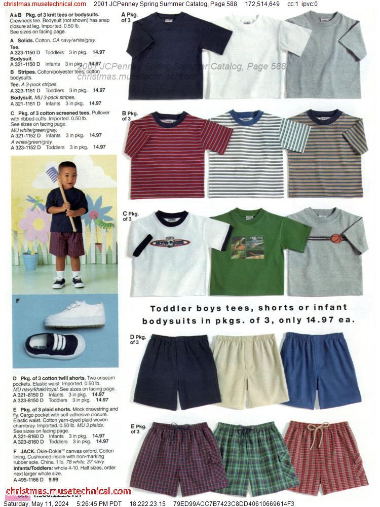2001 JCPenney Spring Summer Catalog, Page 588