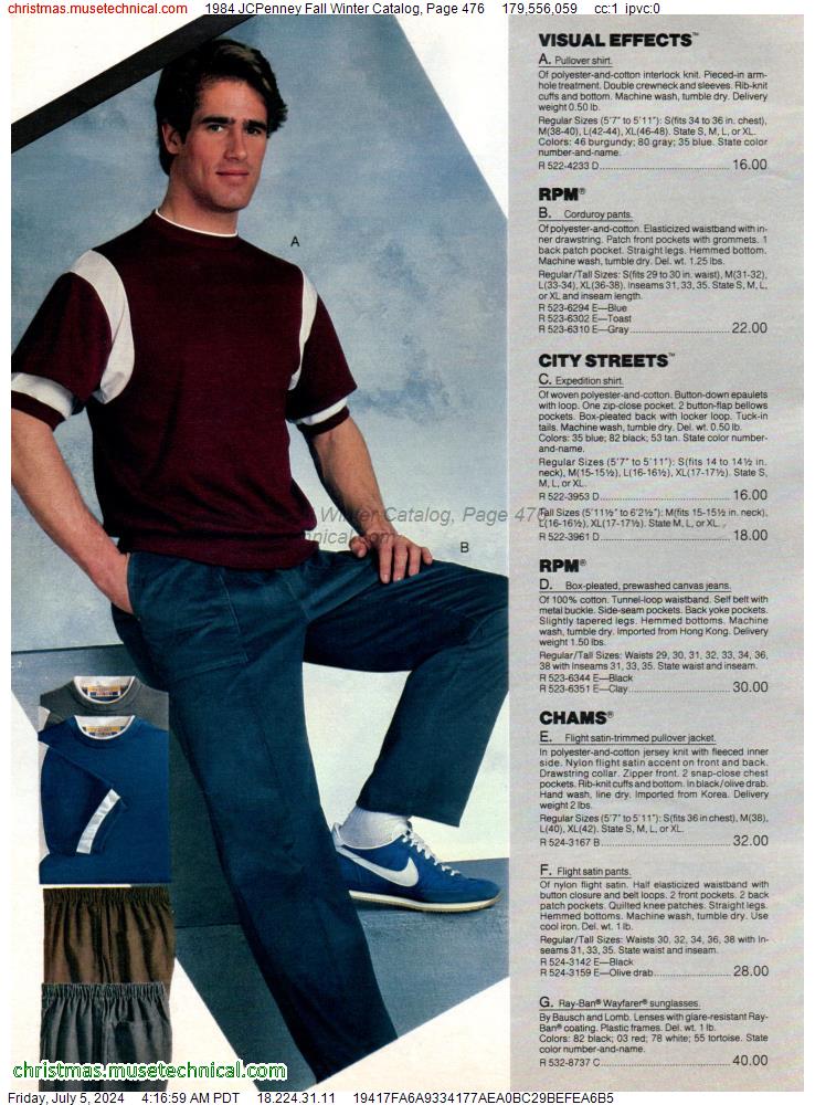 1984 JCPenney Fall Winter Catalog, Page 476