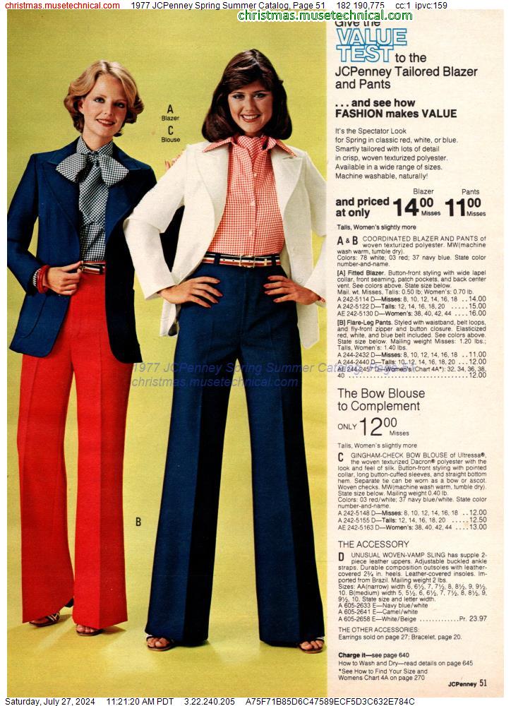 1977 JCPenney Spring Summer Catalog, Page 51