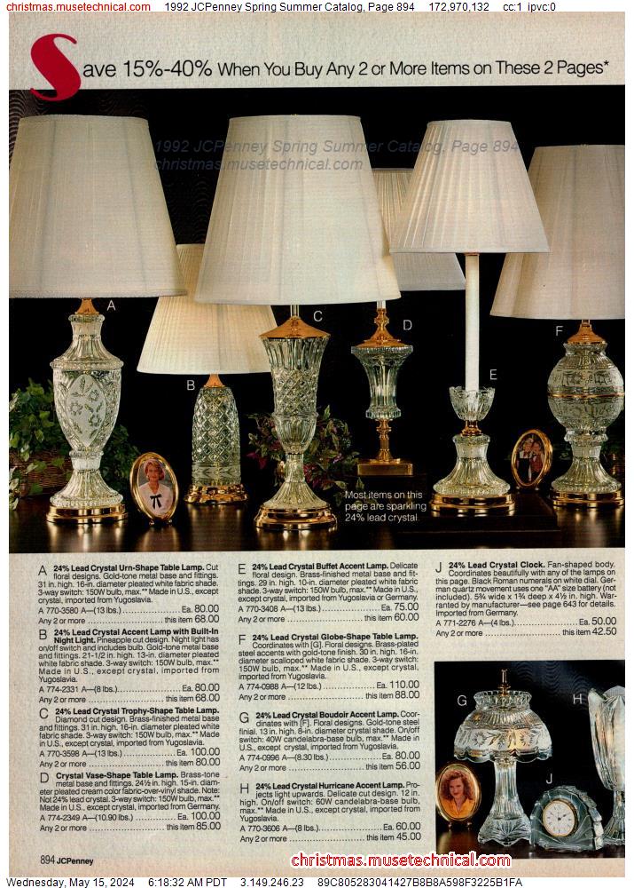 1992 JCPenney Spring Summer Catalog, Page 894