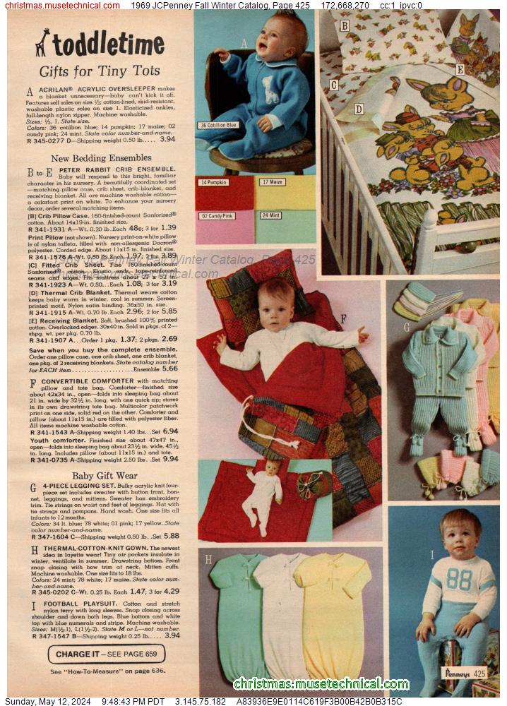1969 JCPenney Fall Winter Catalog, Page 425