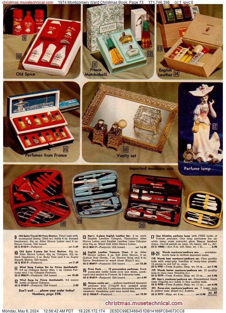 1974 Montgomery Ward Christmas Book, Page 73