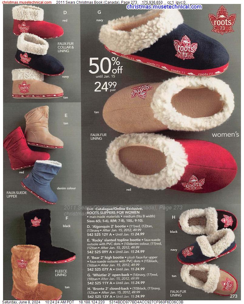 2011 Sears Christmas Book (Canada), Page 273