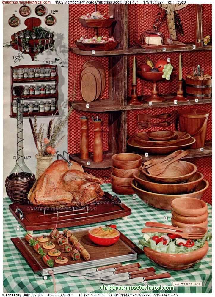 1962 Montgomery Ward Christmas Book, Page 401