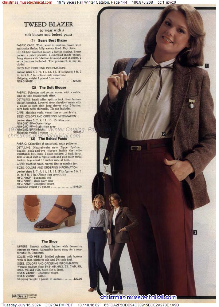 1979 Sears Fall Winter Catalog, Page 144