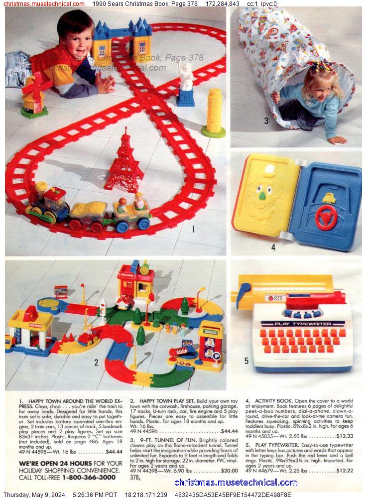 1990 Sears Christmas Book, Page 378